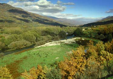 Vista panorámica del Valle del Jerte