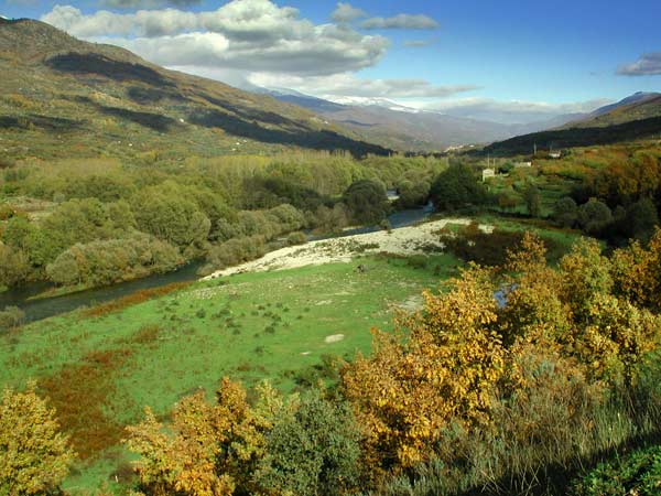 Vista panorámica del Valle del Jerte