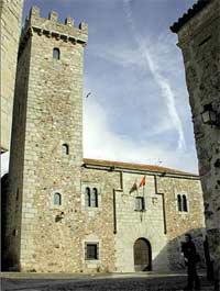 Casa de las Cigïeñas. Casas ruales Extremadura.