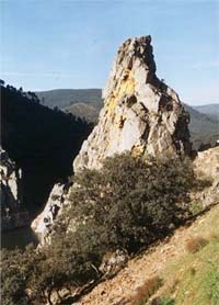 Salto del gitano, turismo rural en Cáceres, Extremadura.